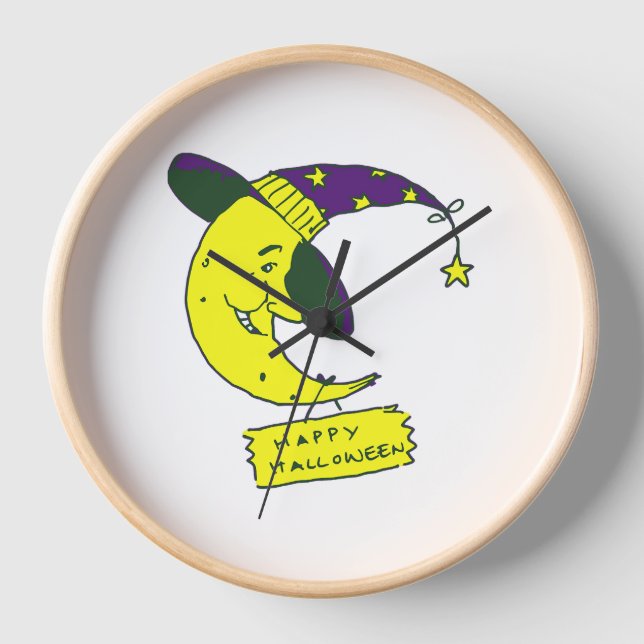 Happy Halloween  Clock (Front)