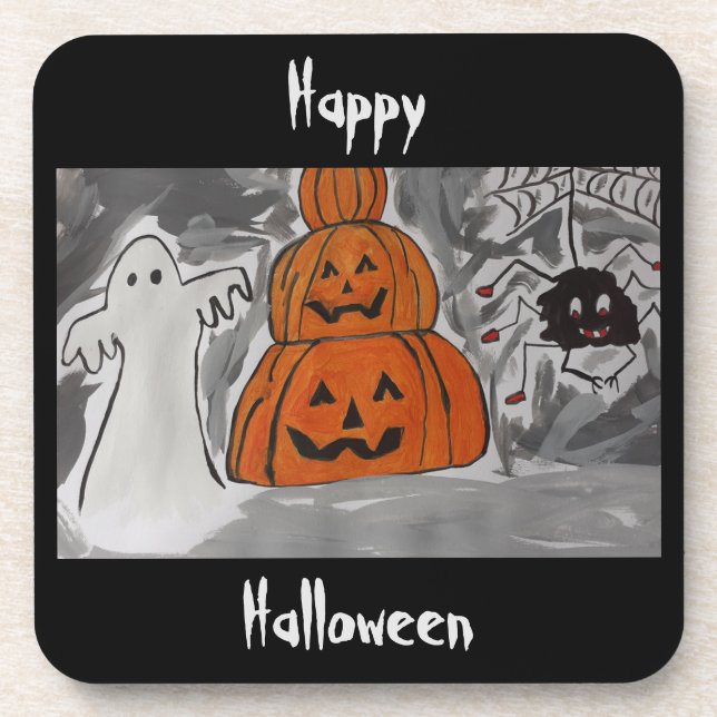 Happy Halloween Coaster (Front)