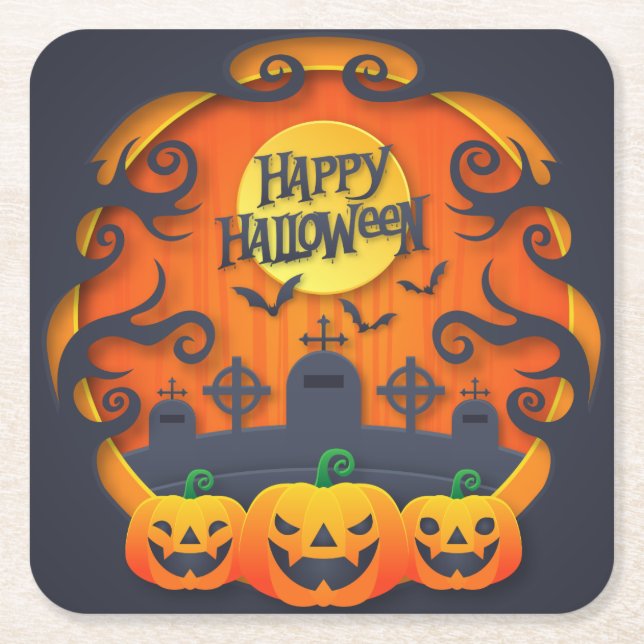Happy Halloween Coasters (Front)
