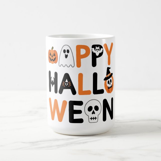 Happy halloween  coffee mug (Center)