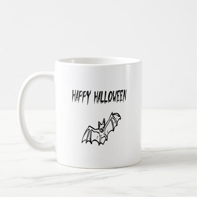 happy halloween coffee mug (Left)