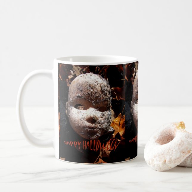 Happy Halloween Coffee Mug (With Donut)