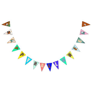Happy Halloween Colourful Hanging Garland Official