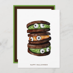Happy Halloween Cookie Holiday Card