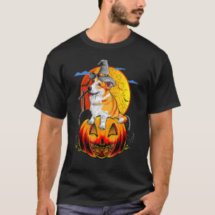 Happy Halloween Corgi Dogs Halloween T-Shirt