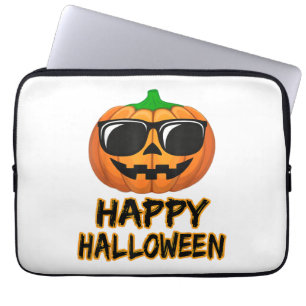 Happy Halloween Costume Funny Pumpkin Laptop Sleeve