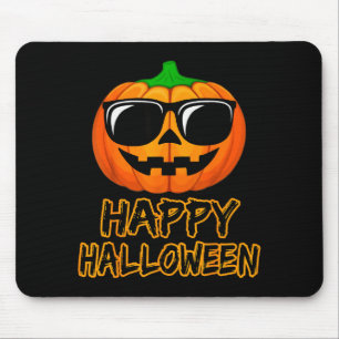Happy Halloween Costume Funny Pumpkin Men Women Bo Mouse Pad