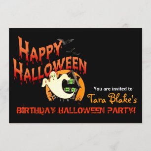 Happy Halloween Costume Party Invitation