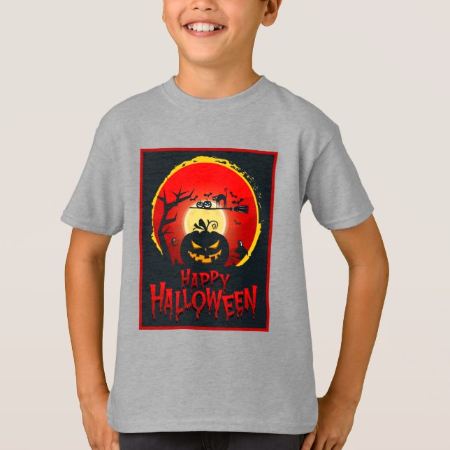 Happy Halloween Costume T-Shirt (Front)