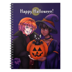 Happy Halloween Costumes Notebook