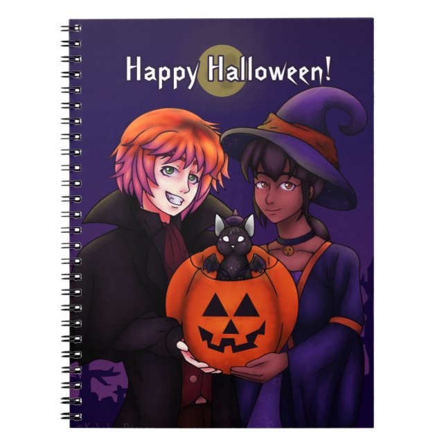 Happy Halloween Costumes Notebook (Front)