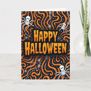 Happy Halloween Creepy Card