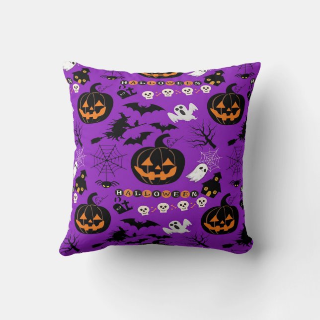 Happy Halloween Cushion (Back)