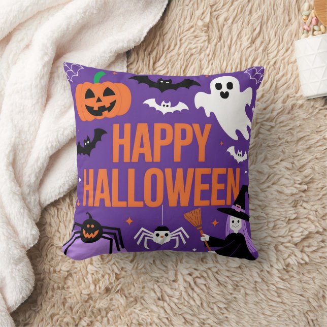 Happy Halloween Cushion (Blanket)