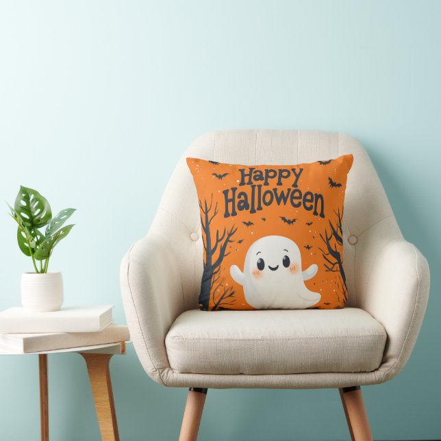 HAPPY HALLOWEEN  CUSHION (Chair)