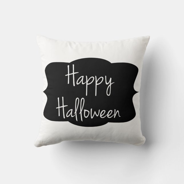 Happy Halloween Cushion (Back)