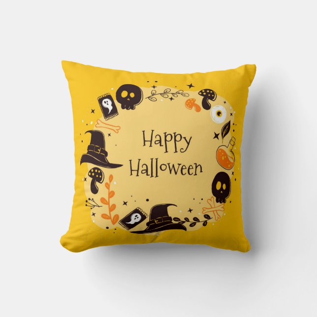 Happy Halloween Cushion (Front)