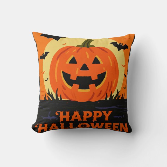 Happy Halloween Cushion (Front)