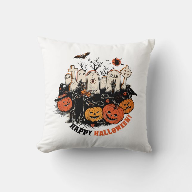 Happy Halloween Cushion (Front)