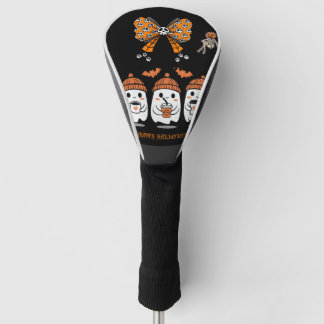 Happy Halloween – cute ghost coffee Golf Head Cover