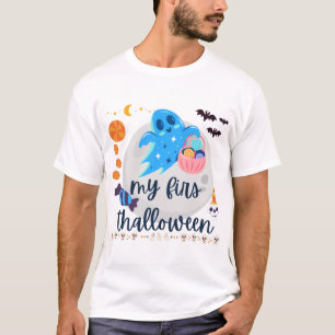 Happy Halloween Cute Ghost Funny T-Shirt
