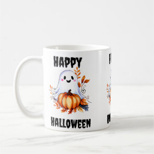Happy Halloween Cute Ghost Mug