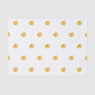Happy Halloween cute orange pumpkin Tissue Paper