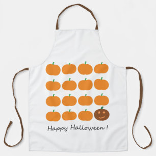 Happy Halloween Cute Pumpkin Patch Apron