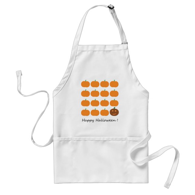 Happy Halloween Cute Pumpkin Patch Standard Apron (Front)