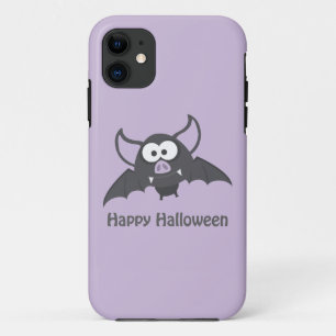 Happy Halloween. Cute Vampire Bat iPhone 11 Case