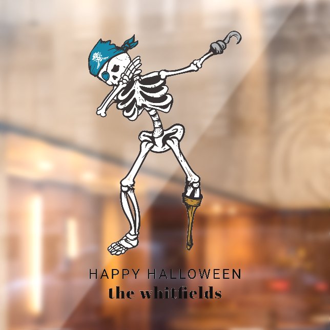 Happy Halloween Dabbing Skeleton Pirate (Sheet 2)