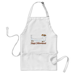 Happy Halloween Dachshund Standard Apron