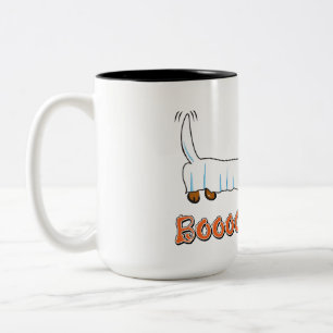Happy Halloween Dachshund Two-Tone Coffee Mug