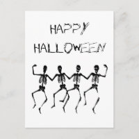 Happy Halloween Dancing Skeletons