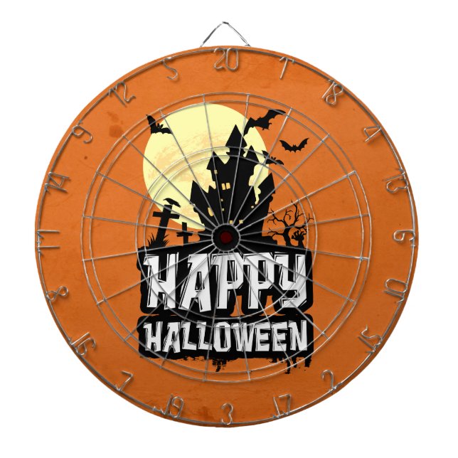Happy Halloween Dartboard (Front)