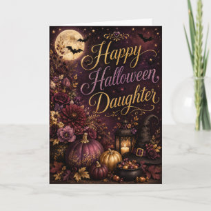 Happy Halloween Daughter Card