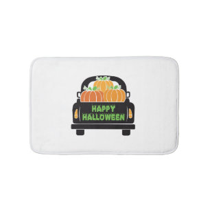 Happy Halloween day 2021 custume Bath Mat