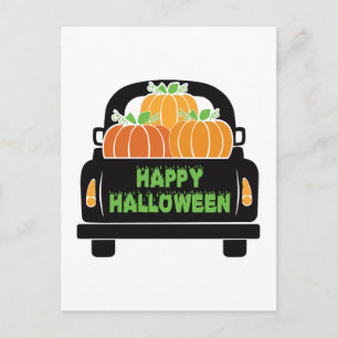 Happy Halloween day 2021 custume Postcard