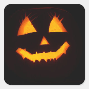 Happy halloween day for best mum square sticker
