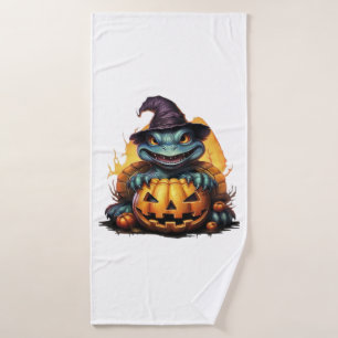 Happy Halloween Day - Funny Halloween Classic T-Sh Bath Towel