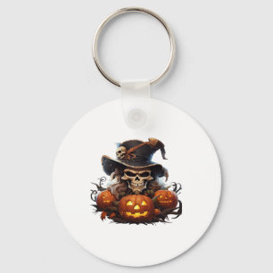 Happy Halloween Day - Funny Halloween Classic T-Sh Key Ring