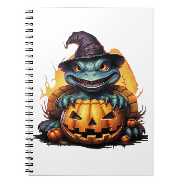 Happy Halloween Day - Funny Halloween Classic T-Sh Notebook (Front)