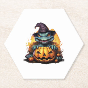 Happy Halloween Day - Funny Halloween Classic T-Sh Paper Coaster