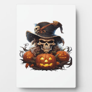 Happy Halloween Day - Funny Halloween Classic T-Sh Plaque