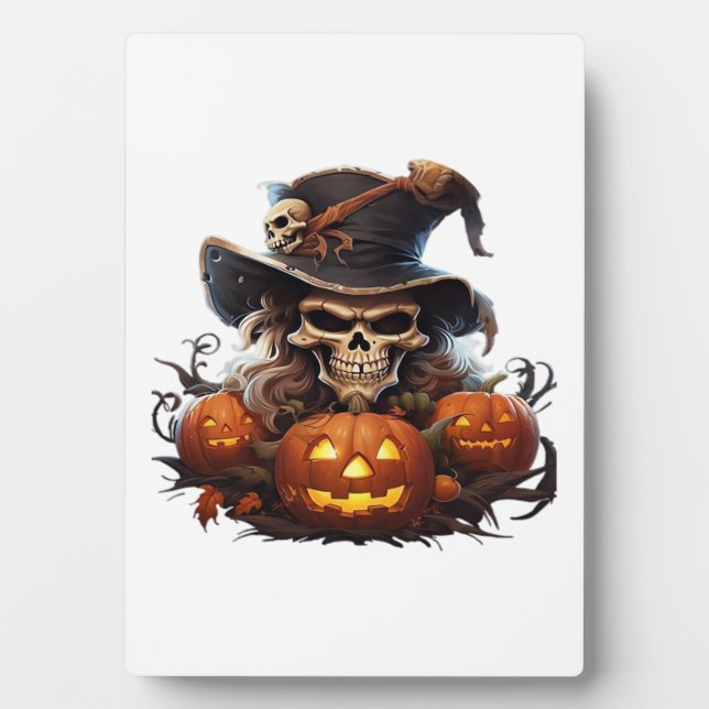 Happy Halloween Day - Funny Halloween Classic T-Sh Plaque (Front)