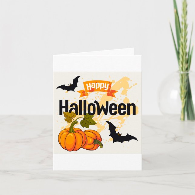 Happy Halloween Design Card (Creator Uploaded)