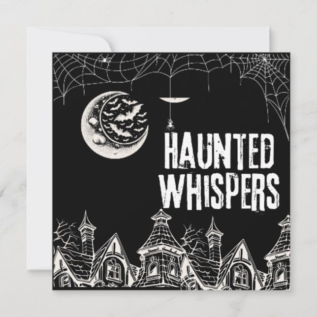 Happy Halloween Design Invitation (Front)