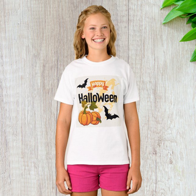 Happy Halloween Design T-Shirt (Creator Uploaded)