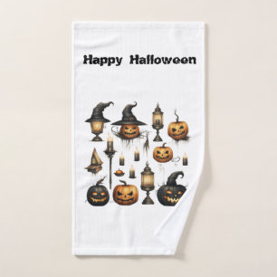 Happy Halloween designs Hand Towel