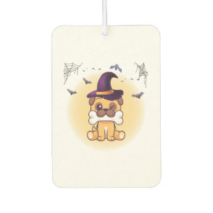 Happy Halloween Dog Car Air Freshener